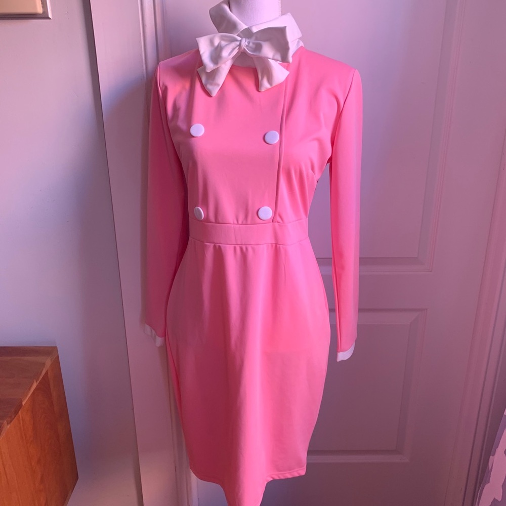 Pretty in Pink Vintage Style Dress